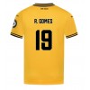 Wolves Rodrigo Gomes #19 Hjemmedrakt 2024-25 Kortermet